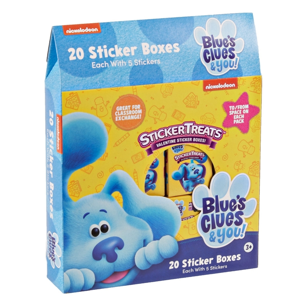 Blues clues sticker boxes